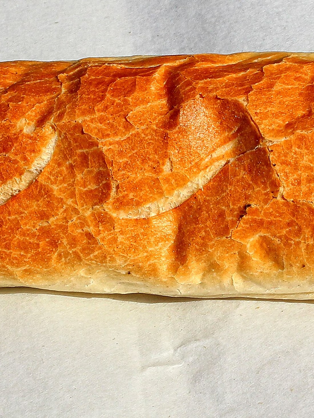 A French baguette